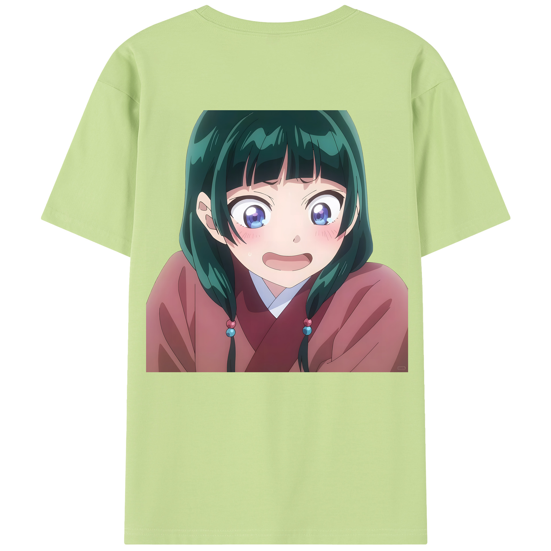 （画像用） 薬屋のひとりごと The Apothecary Diaries 綿100％半袖Tシャツ（背面プリント）